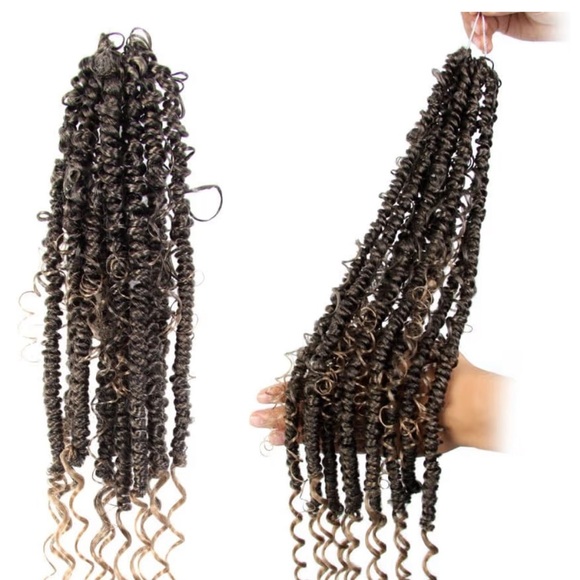 NWT Passion Twist Crochet Hair 14 Inch Pre Looped Boho Braiding Hair - Picture 7 of 7